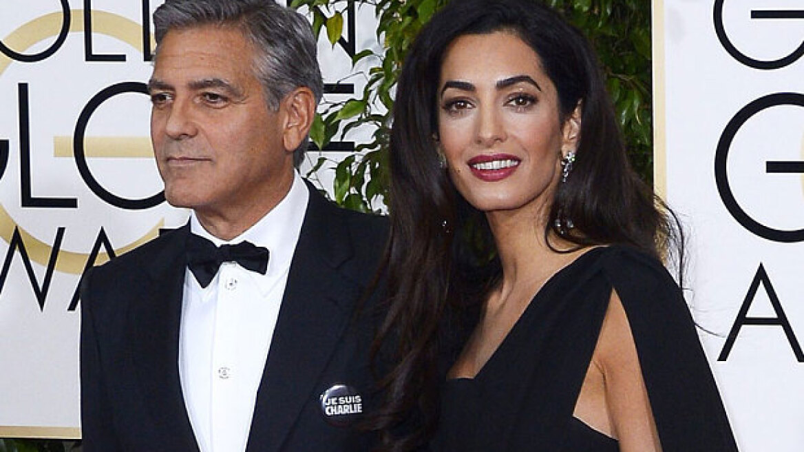 George Clooney και Amal αγκαλιά σε λιμουζίνα