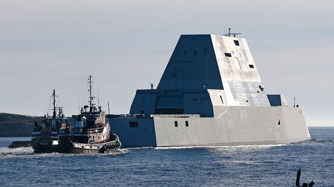 «USS Zumwalt»: Αυτό είναι το νέο «διαμάντι» του αμερικανικού στόλου