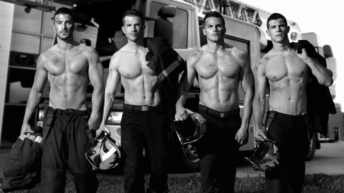 French firefighters raise the temperature