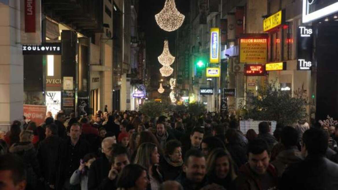 Ανοιχτά τα καταστήματα την Κυριακή - Από 12/12 το εορταστικό ωράριο 