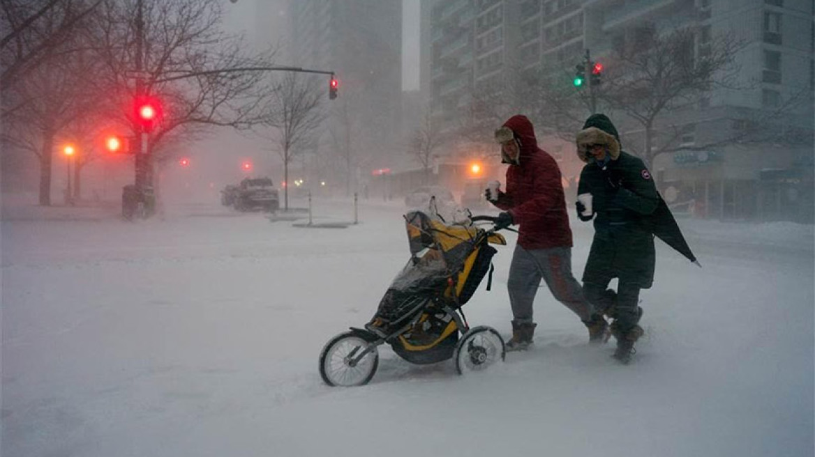 Ο Snowzilla «χτυπά» τη Νέα Υόρκη