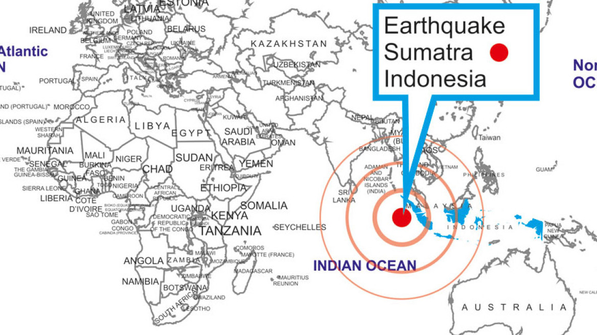 Σεισμός 7,8 Ρίχτερ νοτιοδυτικά της Ινδονησίας