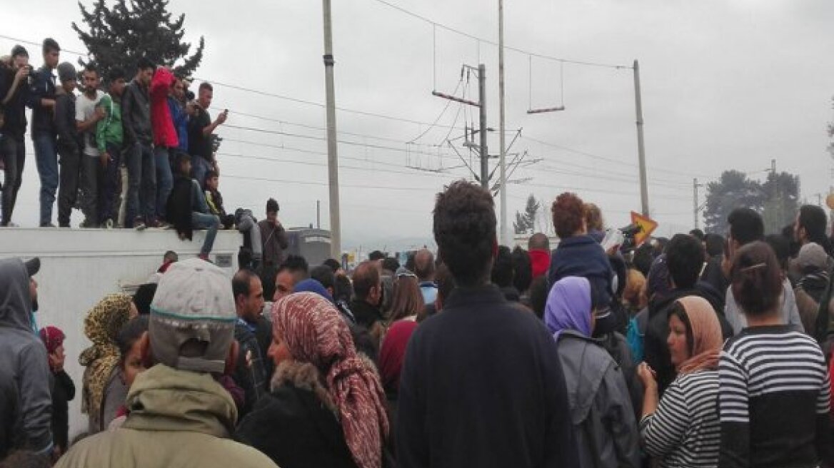 Την Ειδομένη επισκέφθηκε η γυναίκα-σύμβολο στον αγώνα κατά των τζιχαντιστών  