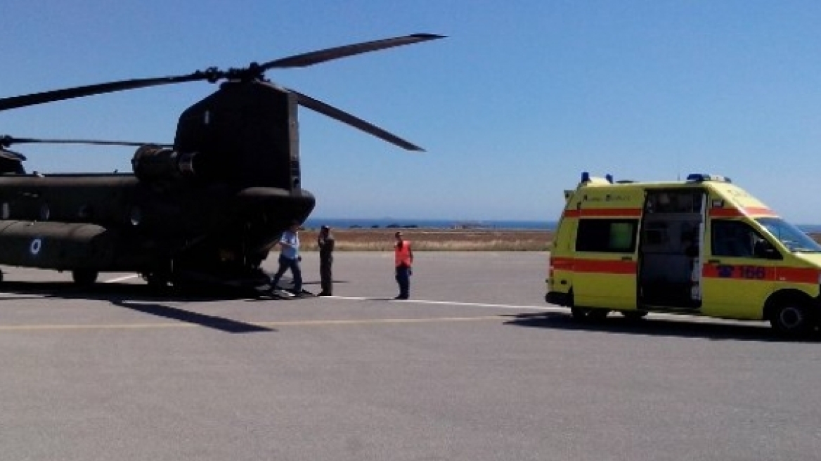 Σωτήρια αεροδιακομιδή εγκύου από την Κω στο Ηράκλειο