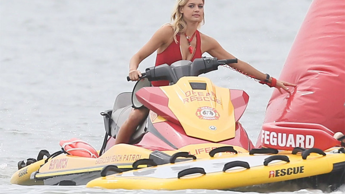 Kelly Rohrbach: Νέες φωτογραφίες από τα γυρίσματα του Baywatch 