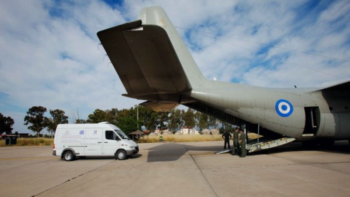 Με C-130 στην Αθήνα ο αστυνομικός που τραυματίστηκε στην Κρήτη