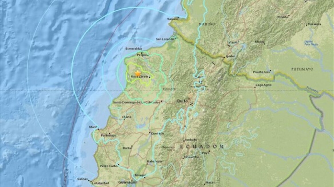 6,7 Ρίχτερ «χτύπησαν» το Εκουαδόρ