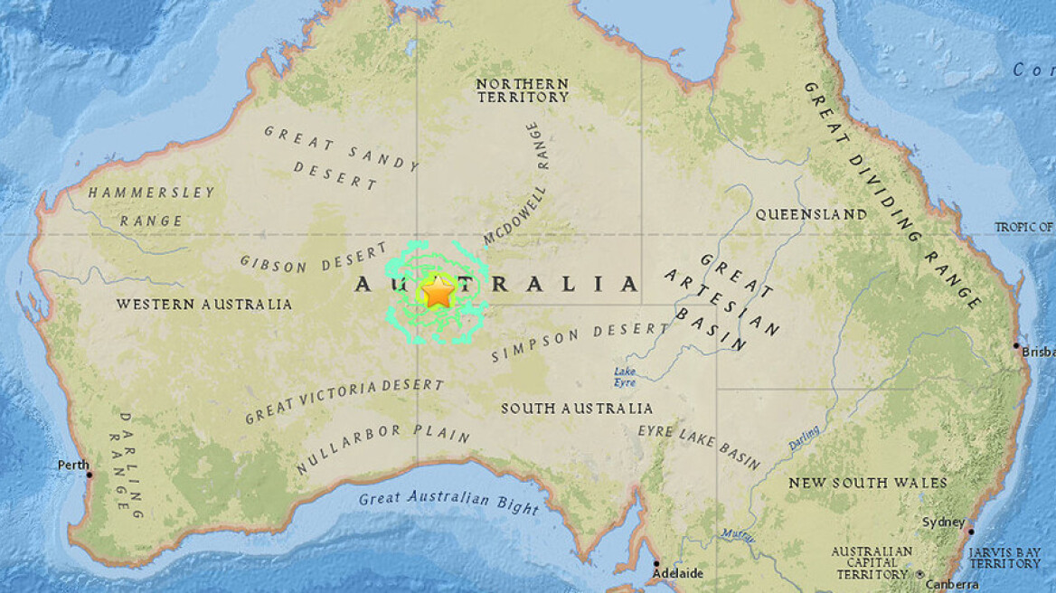 Σεισμική δόνηση 6,2 Ρίχτερ στην Αυστραλία
