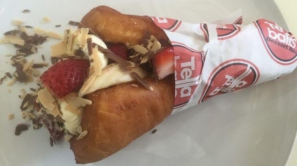 Would you eat a Nutella-filled kebab? (pics)