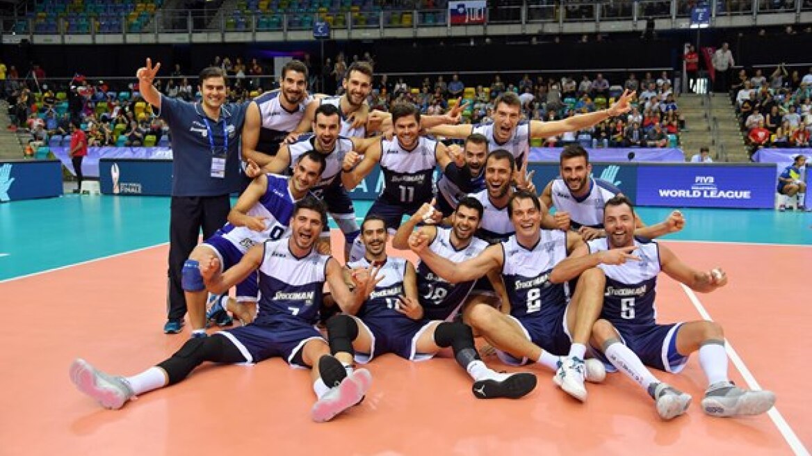 World League 2016: Η Ελλάδα 3-1 την Ταϊπέι και κατέκτησε την 3η θέση