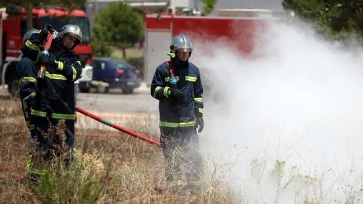 Υπό μερικό έλεγχο η πυρκαγιά στη Μάνδρα Αττικής 