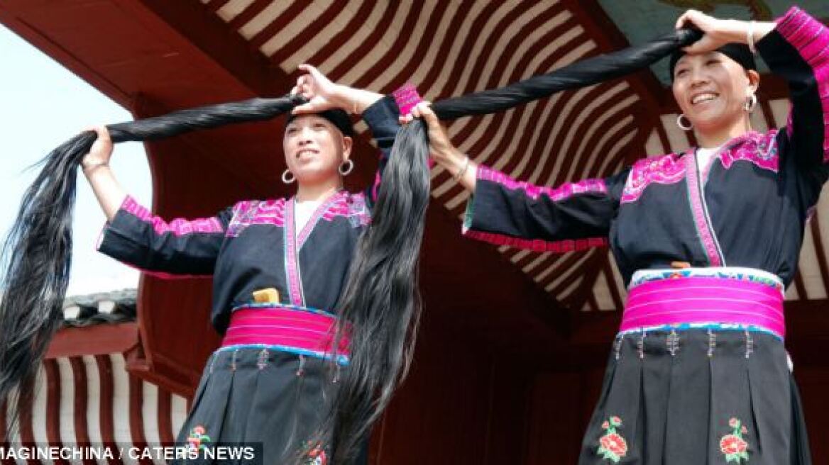 Chinese village has longest hair in the world (photos)