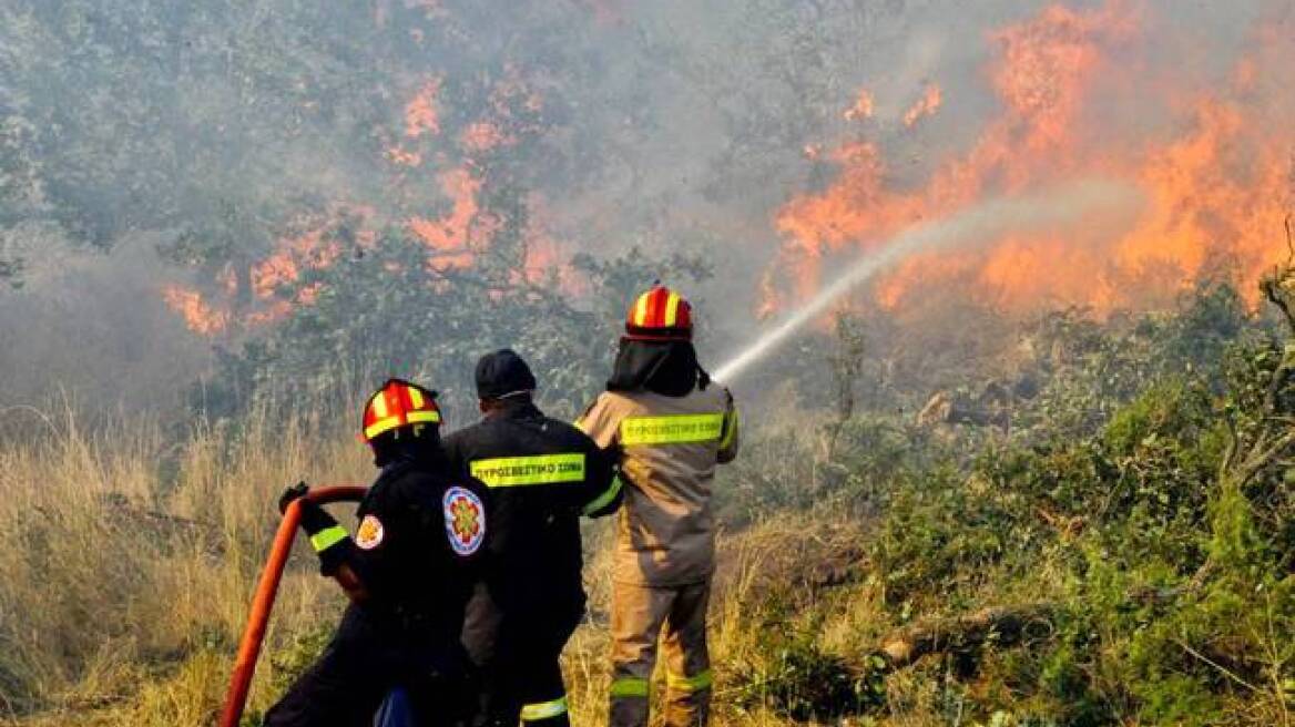 Υπό έλεγχο οι πυρκαγιές σε Κεφαλλονιά, Βοιωτία και Δράμα