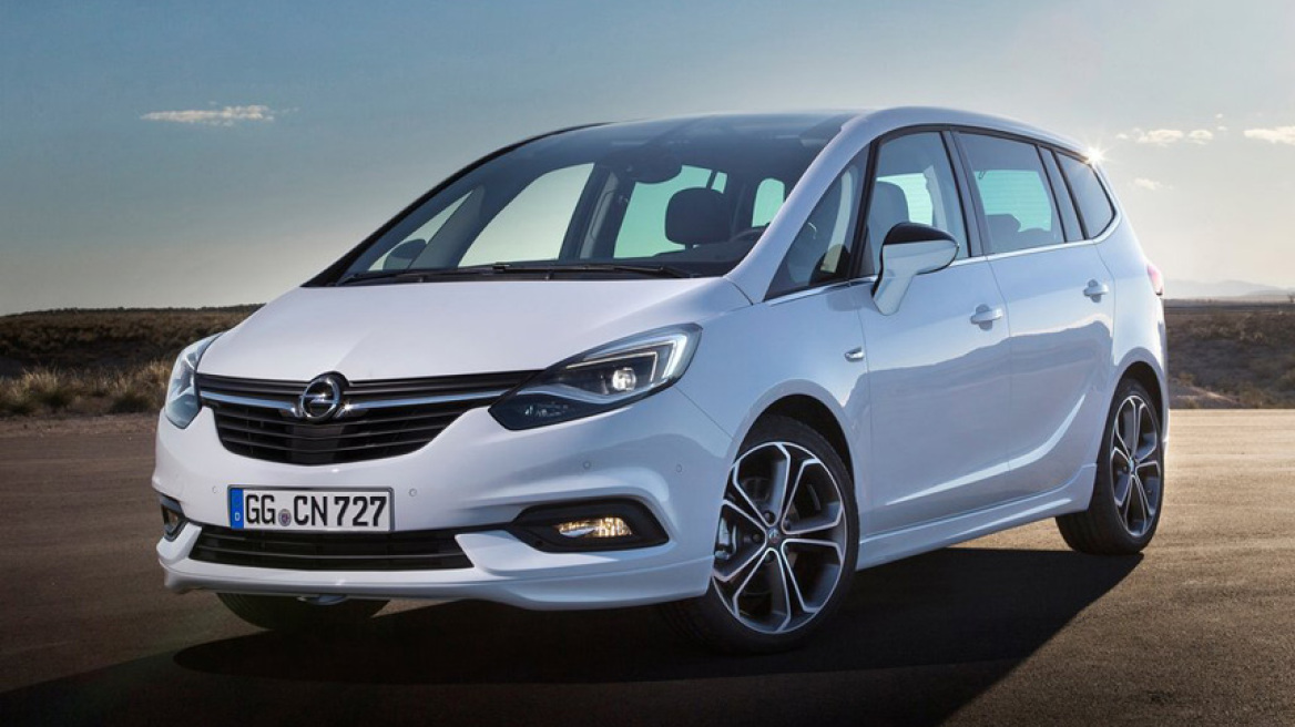 Έτοιμα τα ανανεωμένα Opel Zafira