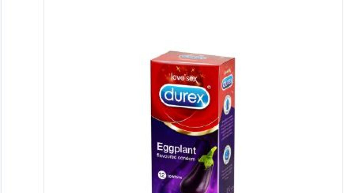 H Durex λανσάρει προφυλακτικό με γεύση μελιτζάνας και προκαλεί φρενίτιδα