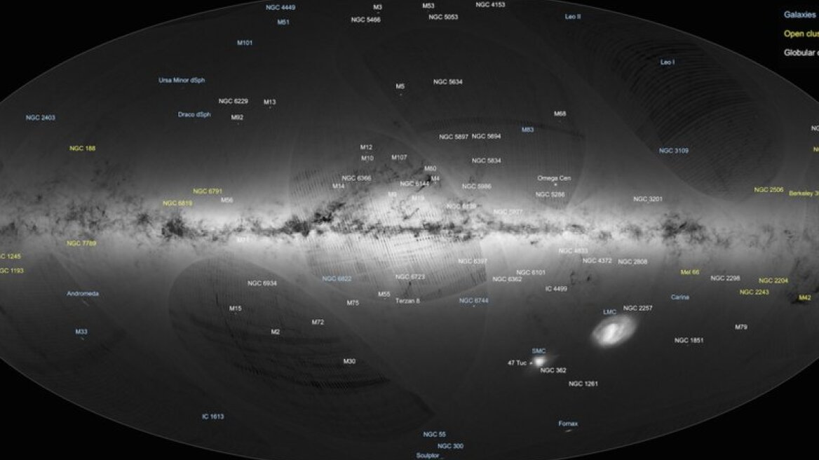 Behold a Billion Stars in a ‘magic’ new map (Video)