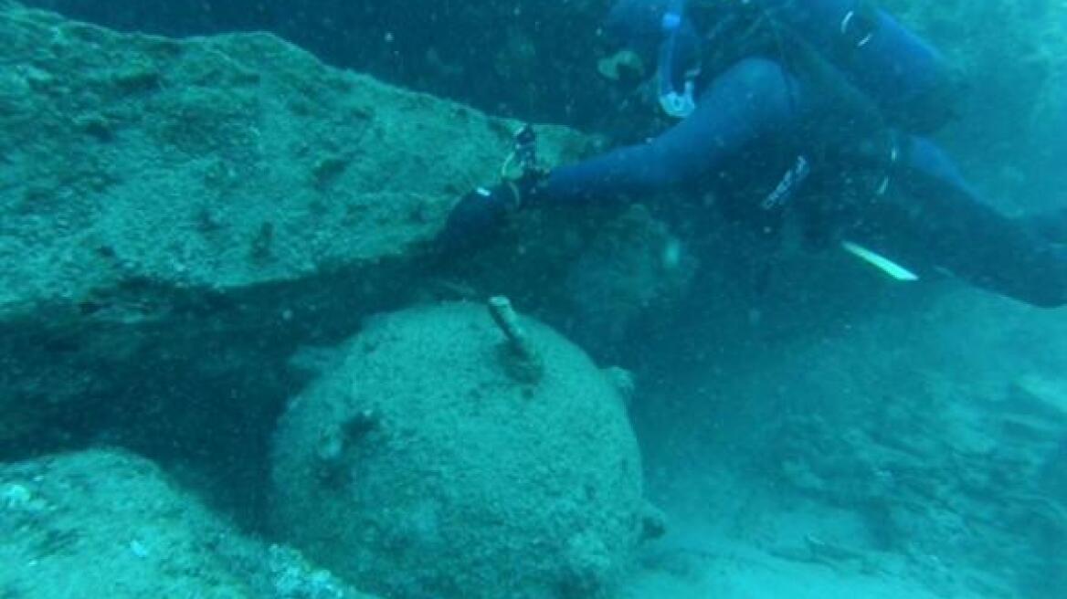 Εντοπίστηκε ενεργή νάρκη λίγα μέτρα από παραλία της Σκοπέλου