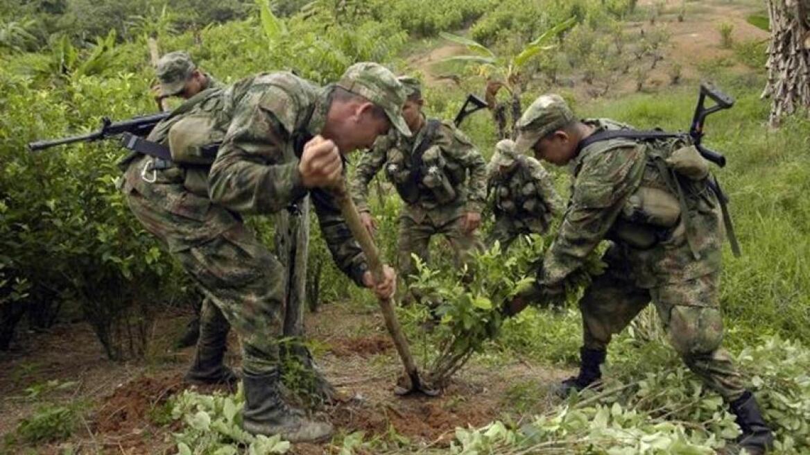 Κολομβία: Οι ΗΠΑ θα χρηματοδοτήσουν την αποναρκοθέτηση της χώρας με 10 εκατ. δολάρια