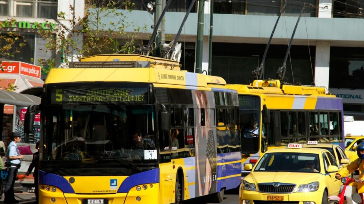 Χωρίς τρόλεϊ την Τετάρτη από τις 12.00 έως τις 17.00