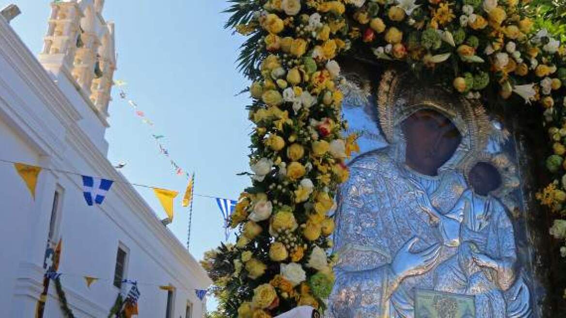 Στον Πειραιά την Κυριακή η Εικόνα της Παναγίας Εκατονταπυλιανής της Πάρου  