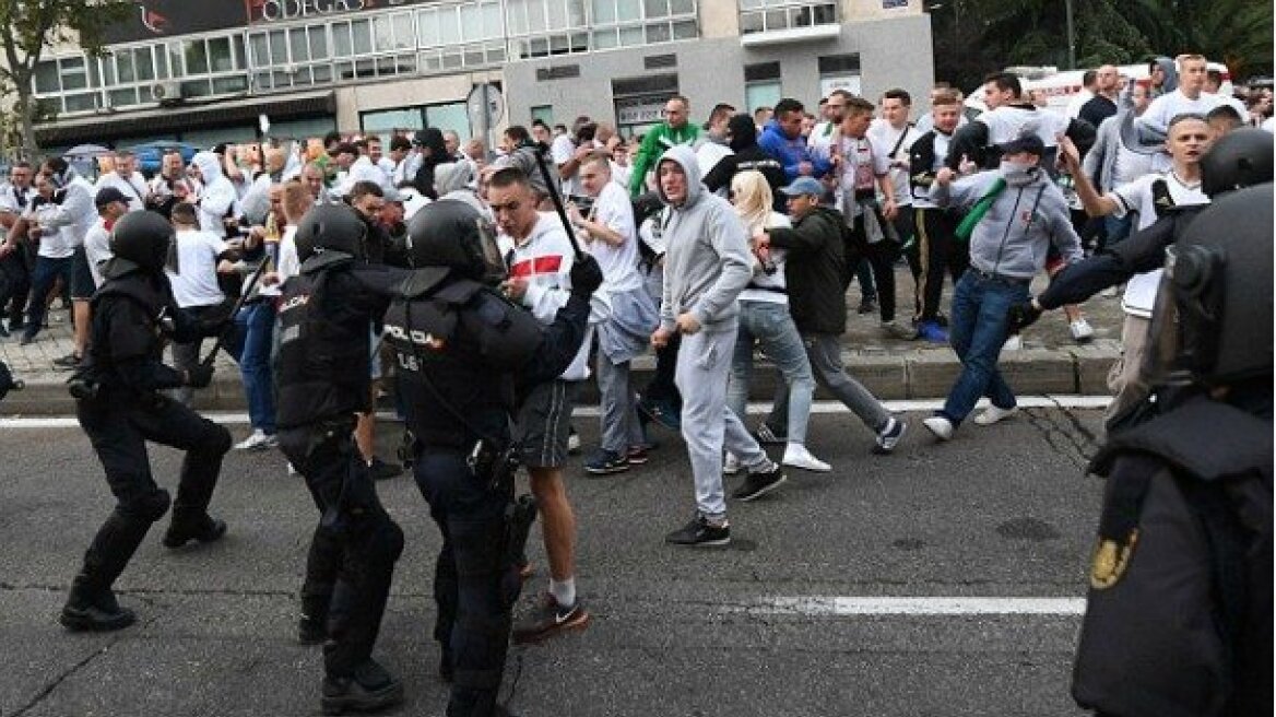 Βίντεο: Σοκαριστικές εικόνες από το ξύλο στη Μαδρίτη! 