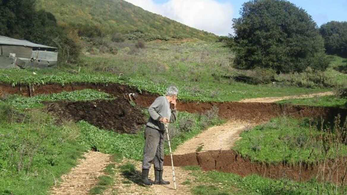 Τρομακτικές εικόνες από τον κρατήρα στο Καλπάκι