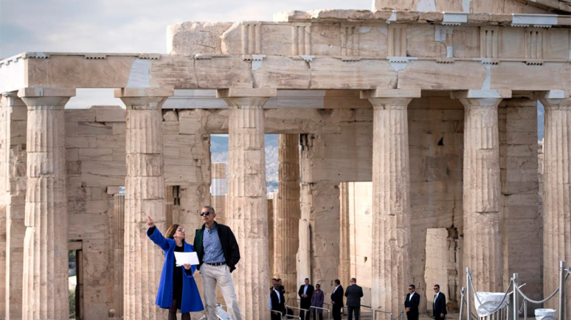 Ποια είναι η Ελένη Μπάνου που ξενάγησε τον Ομπάμα στην Ακρόπολη