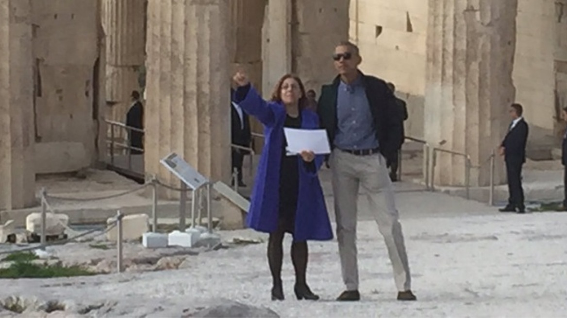 Live: Barack Obama at the Acropolis (live video)