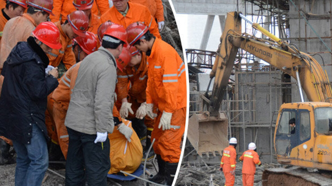 Τραγωδία στην Κίνα: Νεκροί 67 από τους 70 εργαζομένους μετά την κατάρρευση πλατφόρμας