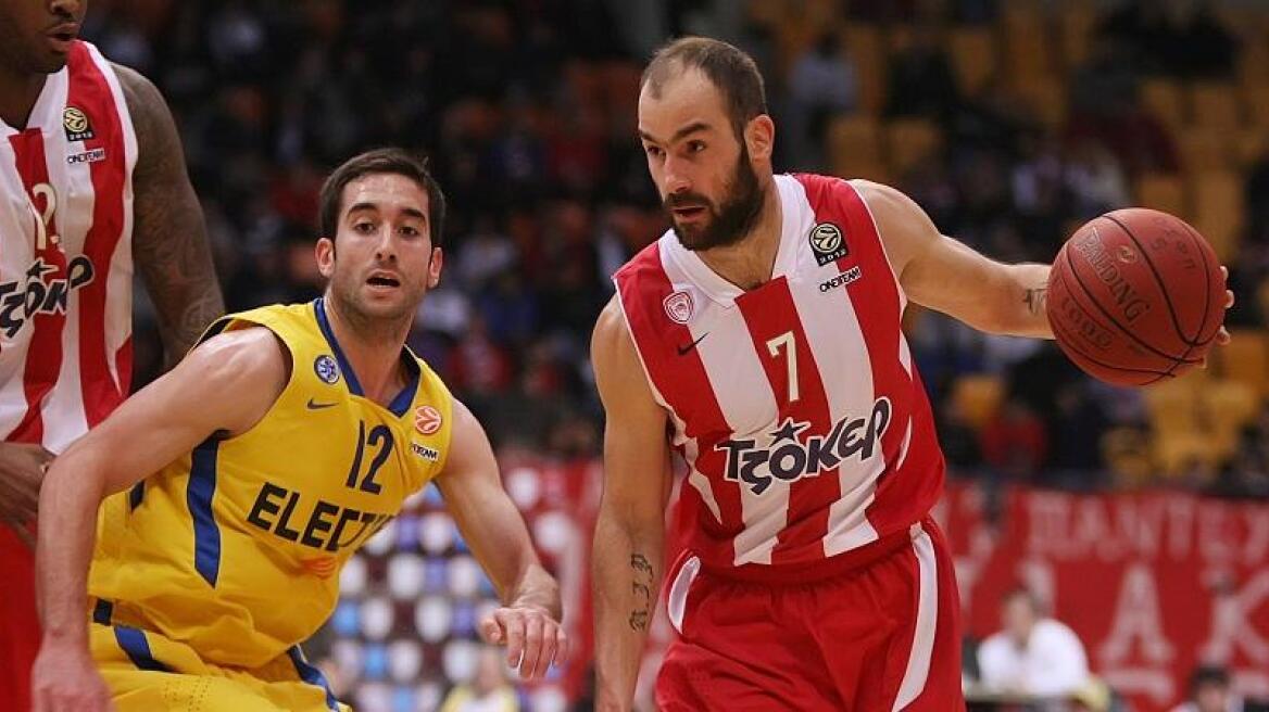 Euroleague: Με νίκη επί της Μακάμπι (19:45, ΕΡΤ1) θέλει να συνεχίσει ο Ολυμπιακός