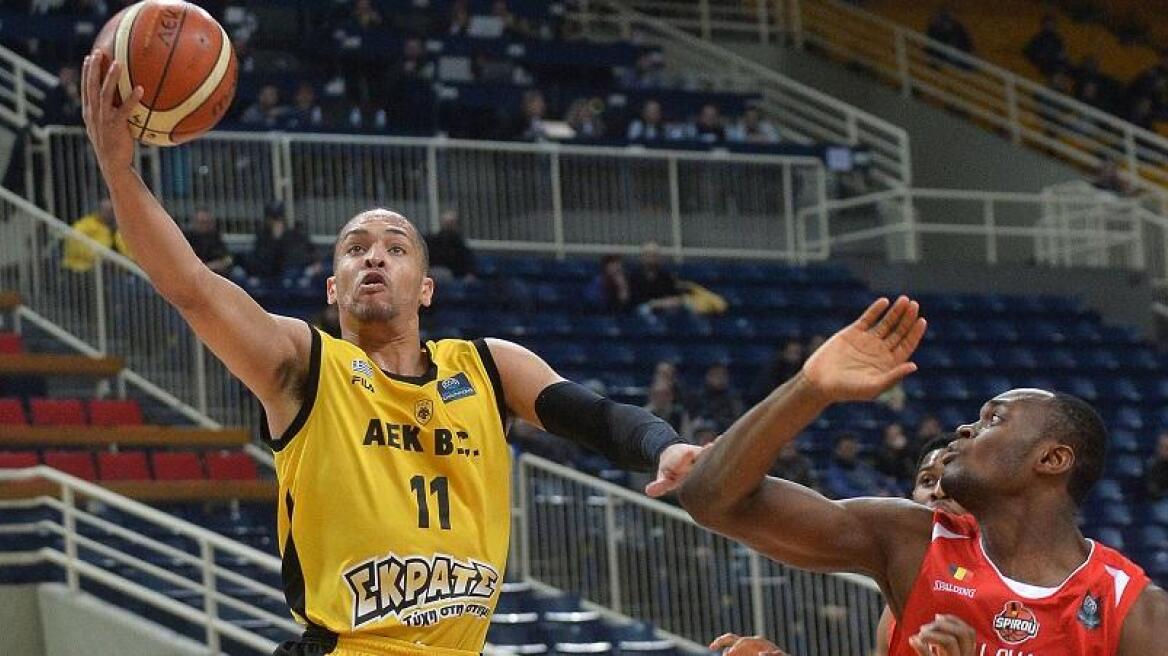 ΑΕΚ-Σαρλερουά 89-69: Το μετέτρεψε σε περίπατο