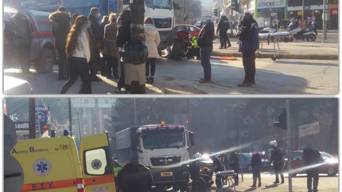 Τρόμος στην άσφαλτο στα Ιωάννινα: Νταλίκα παρέσυρε δύο ηλικιωμένες