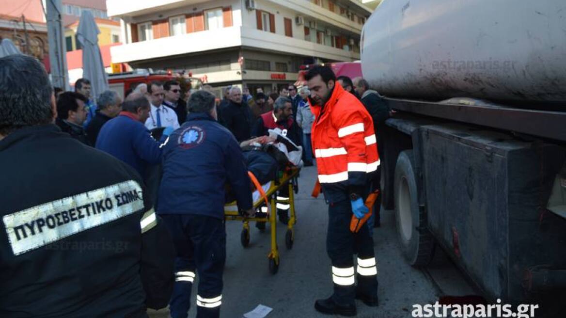 Χίος: Βυτιοφόρο παρέσυρε πεζό στο λιμάνι - Στο νοσοκομείο 60χρονος 