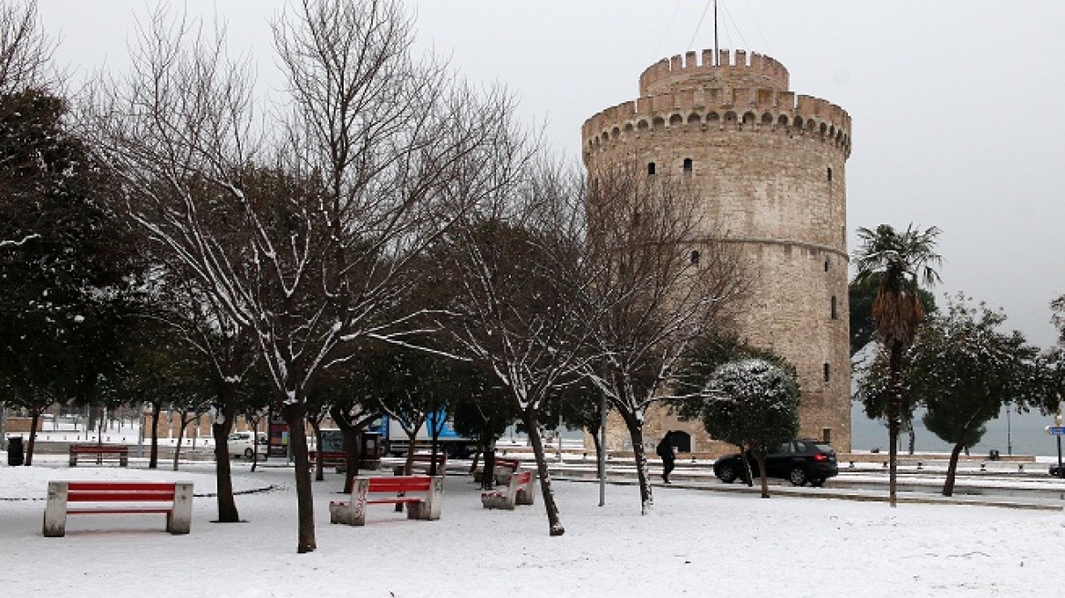 Έσπασε το «ρεκόρ παγετού» η Θεσσαλονίκη: 4 μέρες κάτω από το μηδέν ο υδράργυρος!