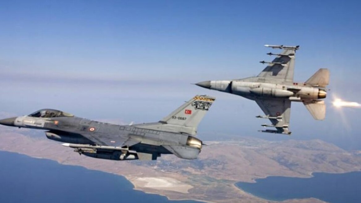 Νέα πτήση τουρκικών F-16 πάνω από τη νήσο Παναγιά