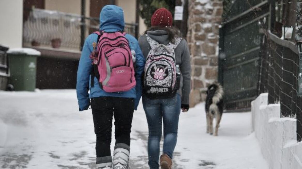 Κλειστά και αύριο σχολεία σε Φλώρινα, Γρεβενά και Κοζάνη