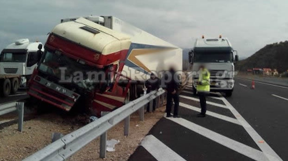 Σούπερ έντομο, πέταξε εκτός δρόμου νταλίκα στην Εθνική οδό!