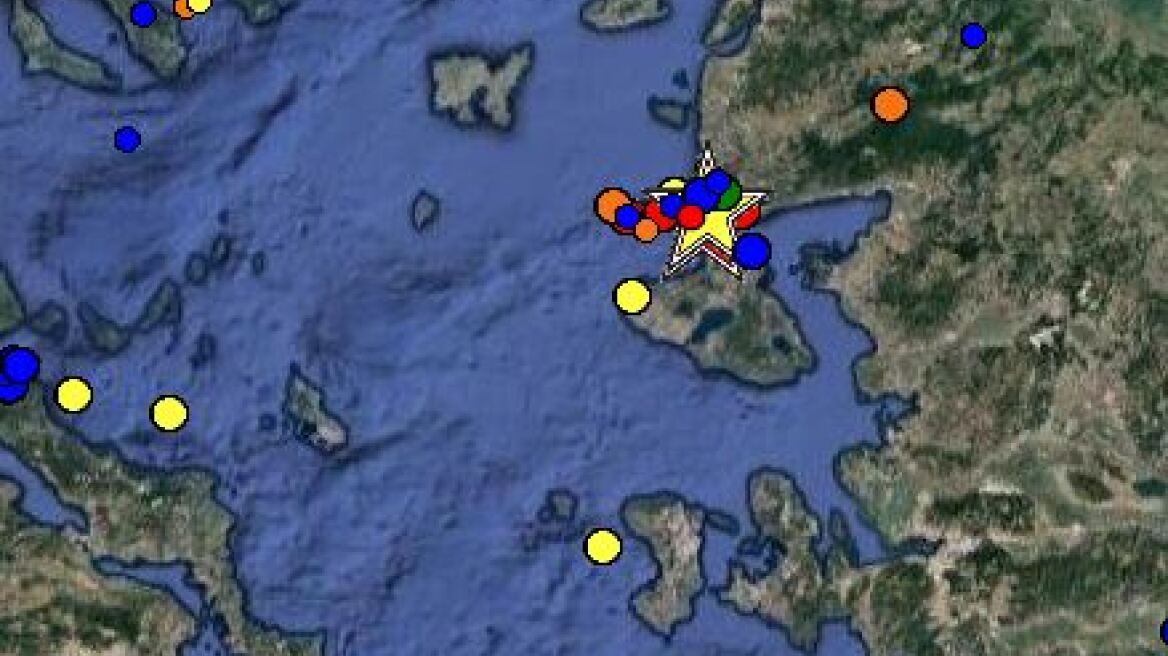 «Ταρακουνήθηκε» ξανά η Μυτιλήνη από νέο σεισμό 5,1 Ρίχτερ