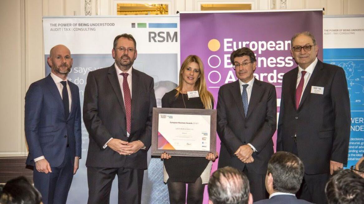 Η Λουξ περνά στη 2η φάση του διαγωνισμού των European Business Awards sponsored by RSM 