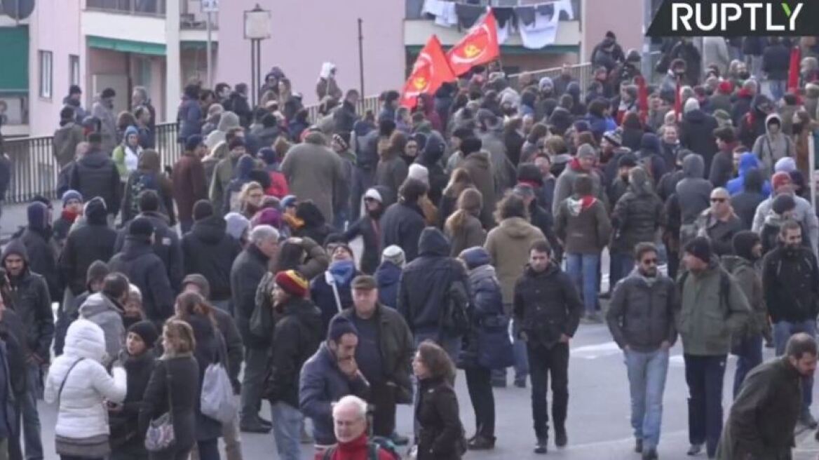 Ιταλία: Συγκρούσεις της αστυνομίας με κουκουλοφόρους