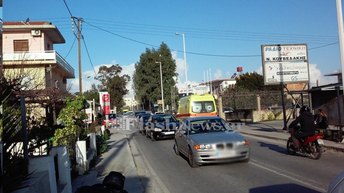 Χανιά: Σε σοβαρή κατάσταση πεζή που παρασύρθηκε από μοτοποδήλατο