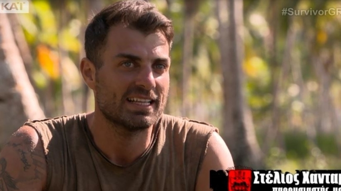 Το ατύχημα του Στέλιου Χανταμπάκη στο «Survivor»