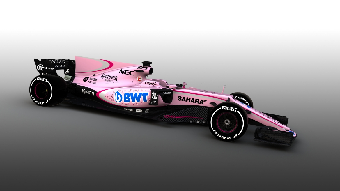 Ροζ η Force India!