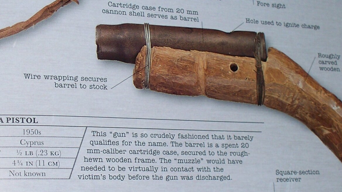  EXCLUSIVE: The improvised EOKA gun! (PHOTO)