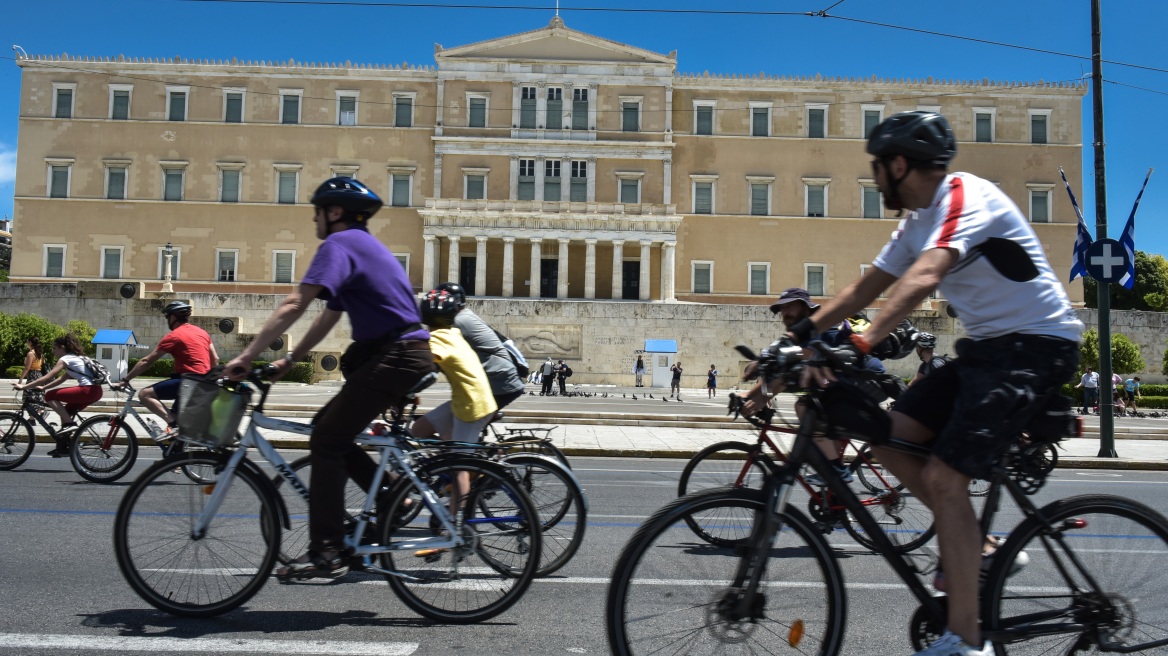 Φωτογραφίες: Οι ποδηλάτες επιστρέφουν, διεκδικώντας