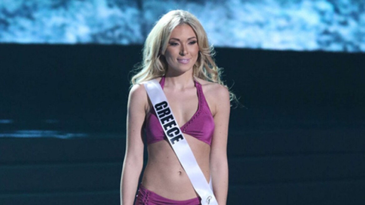 Η «Miss Εurope» Μικαέλα Φωτιάδη ποζάρει στον όγδοο μήνα της εγκυμοσύνης της  