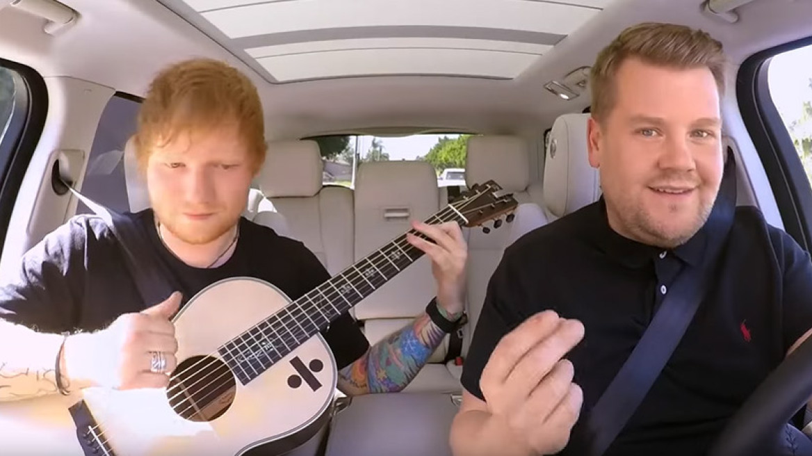 Ο Ed Sheeran πιο απολαυστικός από ποτέ στο Carpool Karaoke