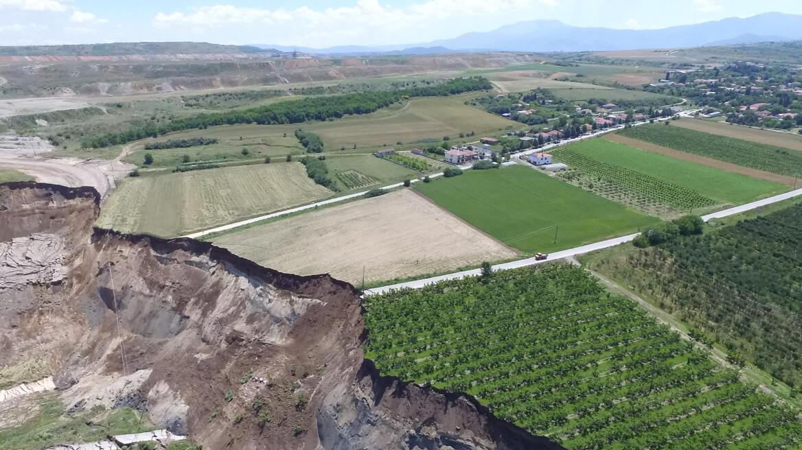 Πάνω από ένα δισ. ευρώ η ζημιά στην ΔΕΗ από την κατολίσθηση στο Αμύνταιο