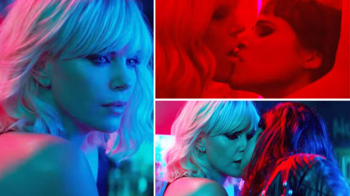 «Atomic Blonde»: Βίντεο με λεσβιακά φιλιά στην τουαλέτα για Σαρλίζ Θερόν - Σοφία Μπουτέλα