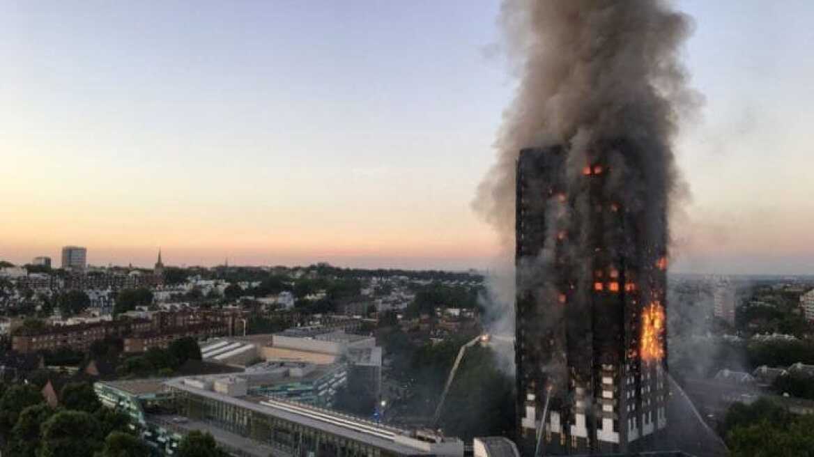 Λονδίνο: Στους 58 οι νεκροί της φωτιάς - Ήμασταν κατώτεροι των περιστάσεων, παραδέχεται η Μέι